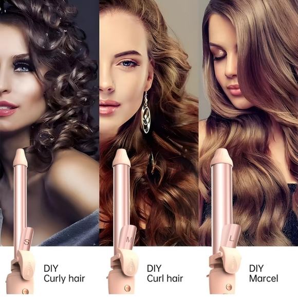 ๐ฃ 2024 1.1 inch Automatic Rotating Curling Styling Wand  ๐ง๐ผ LED Display ๐๐ - Picture 2 of 7
